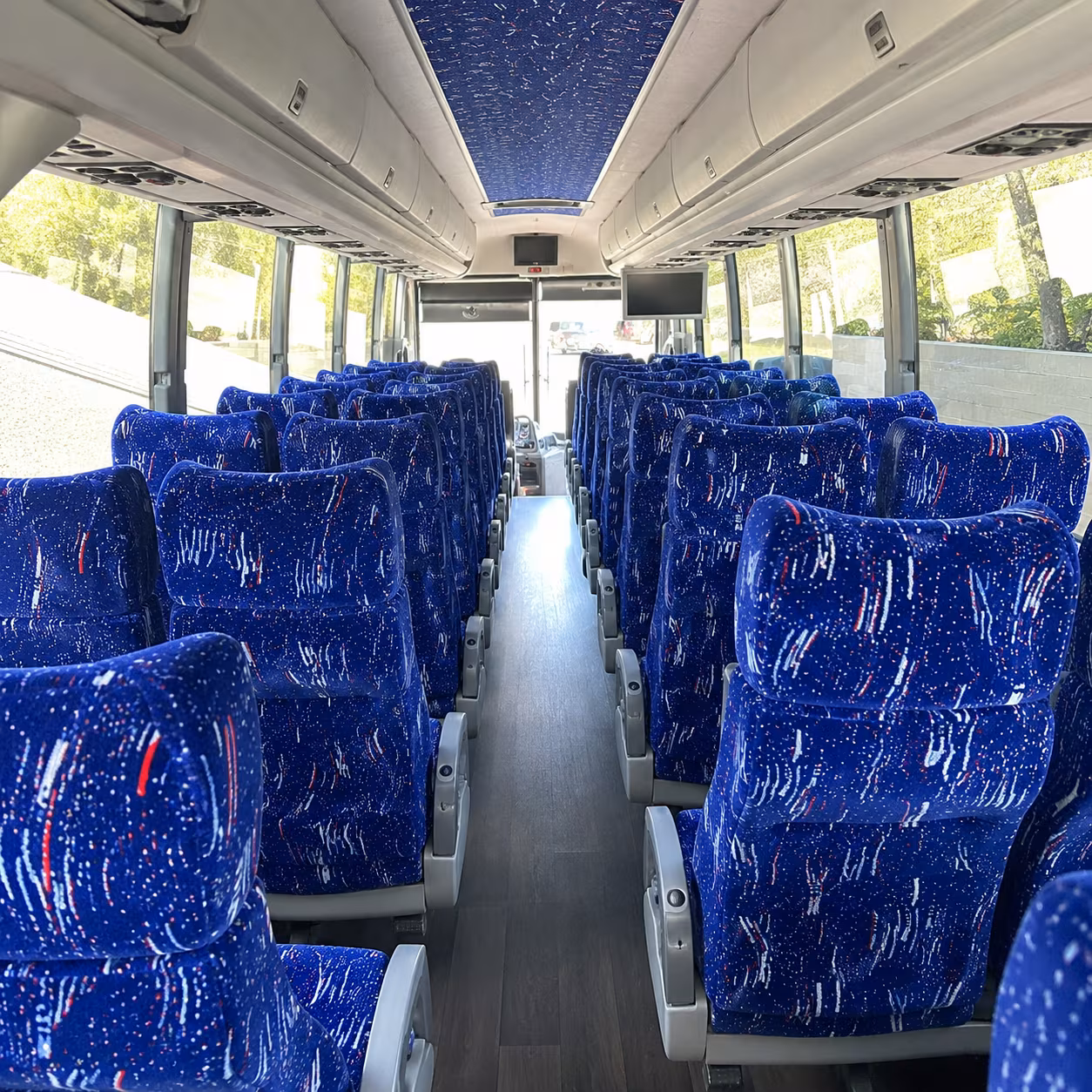 Dayton Airport Shuttle & Transportation party bus exterior