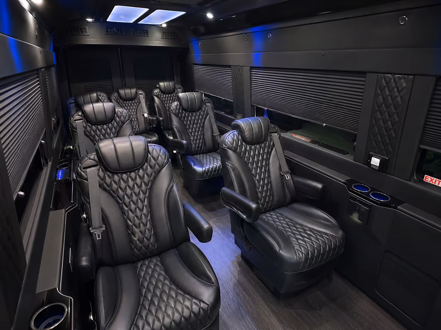 Dayton Airport Shuttle & Transportation party bus exterior