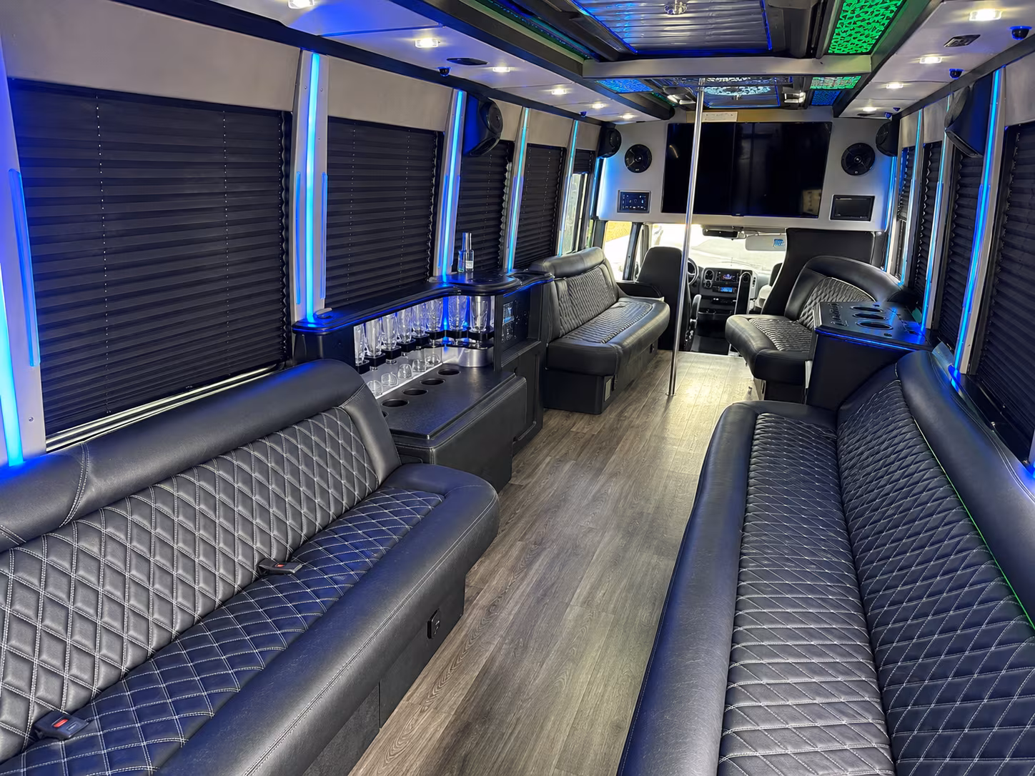 Dayton Bachelor & Bachelorette Transportation party bus exterior
