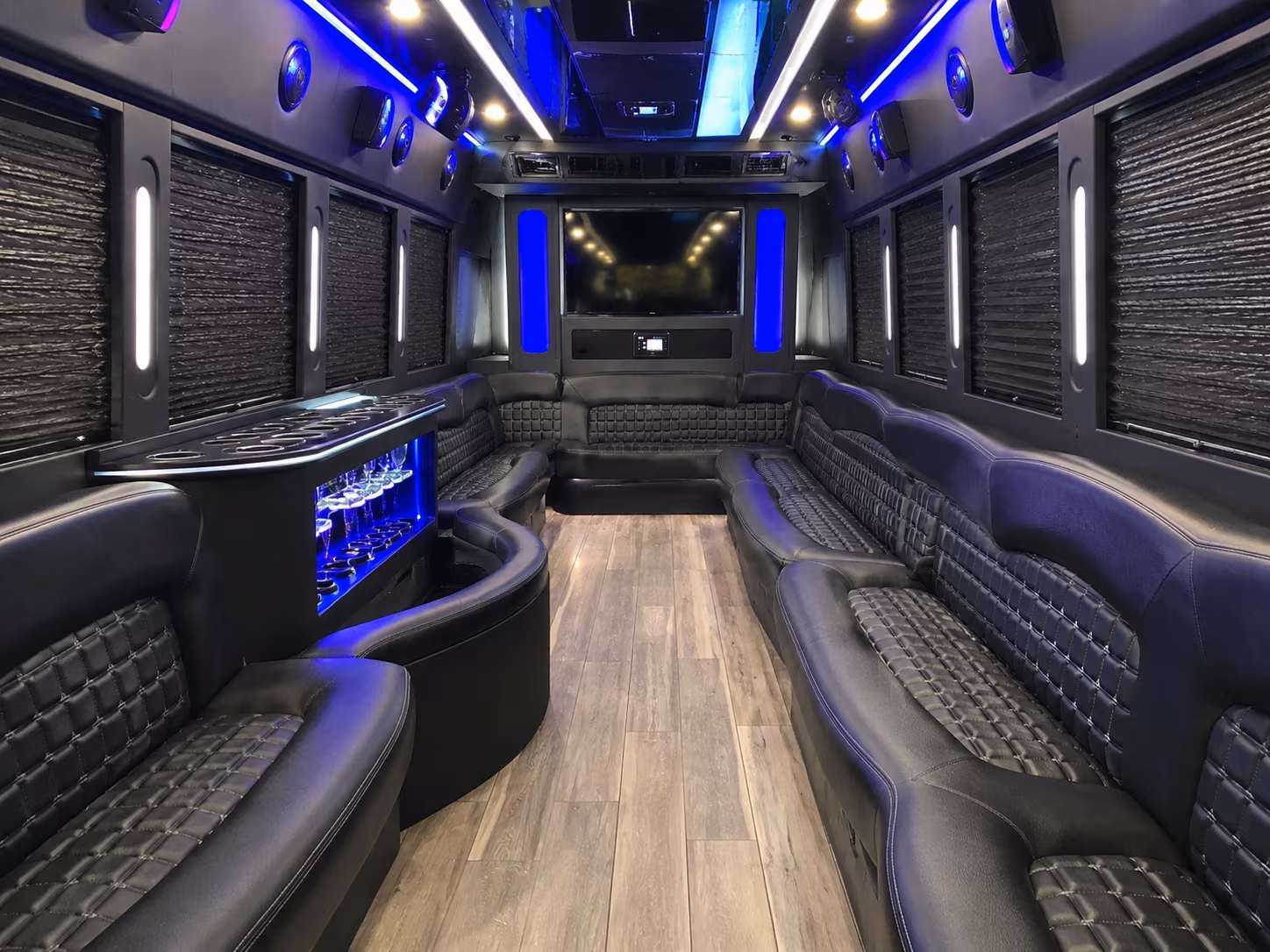 Dayton Bachelor & Bachelorette Transportation party bus exterior