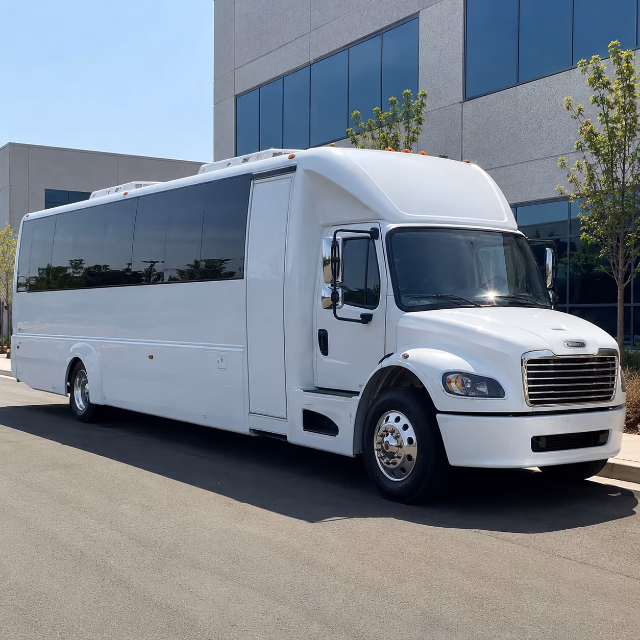 Dayton Birthday, Sweet 16, & Quinceañera Transportation party bus exterior