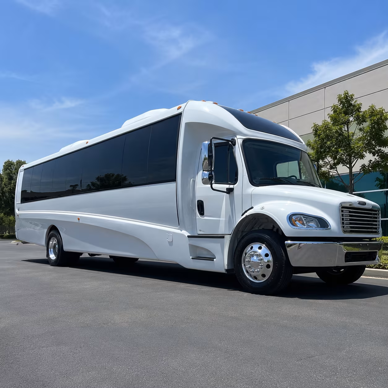 Dayton Corporate Transportation party bus exterior