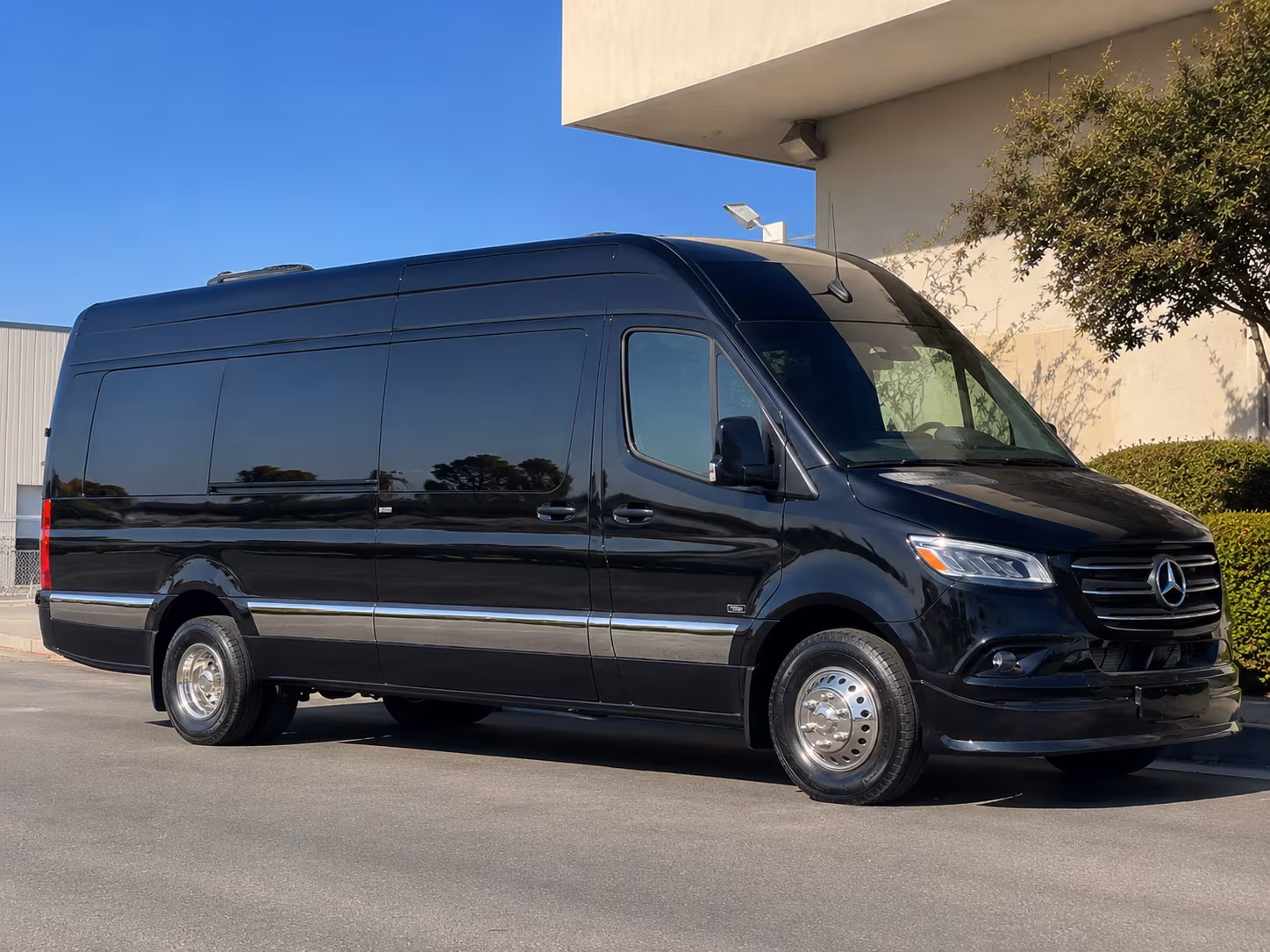 Dayton Corporate Transportation party bus exterior