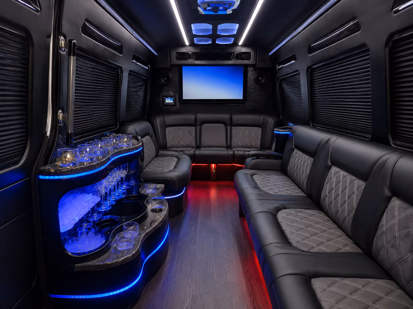 Dayton Corporate Transportation onboard seating