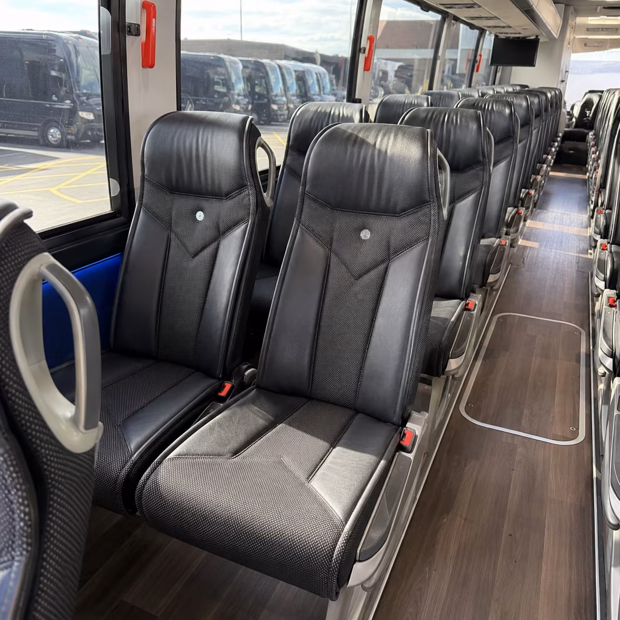 Dayton Corporate Transportation party bus interior