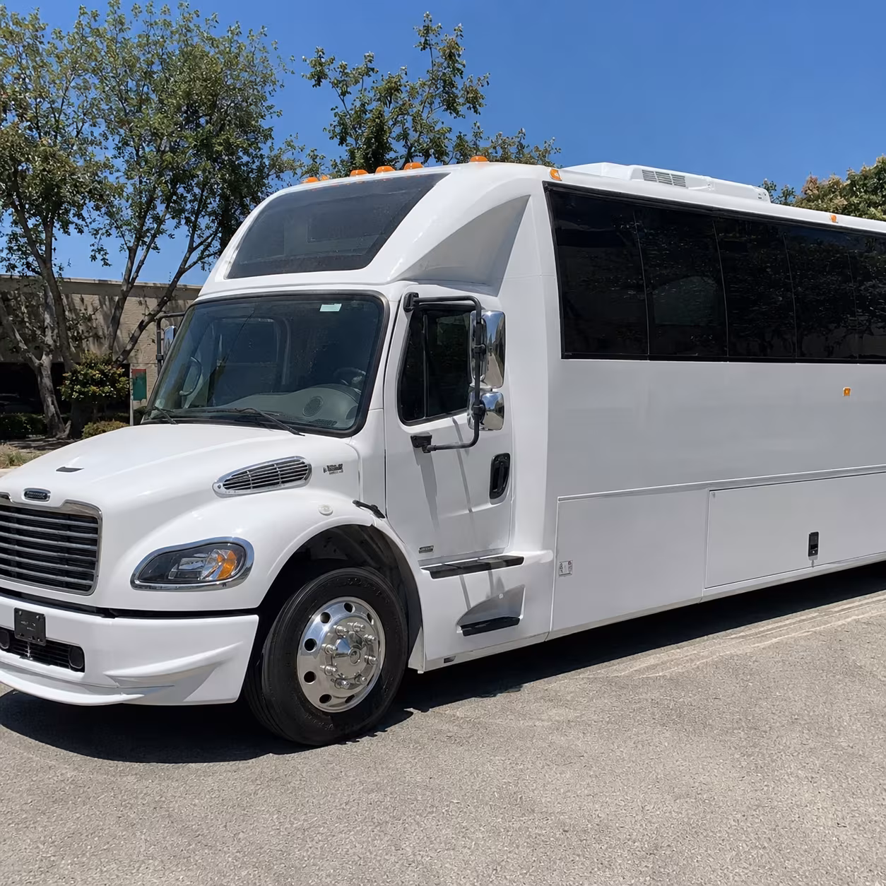 Dayton Private Event Transportation party bus exterior