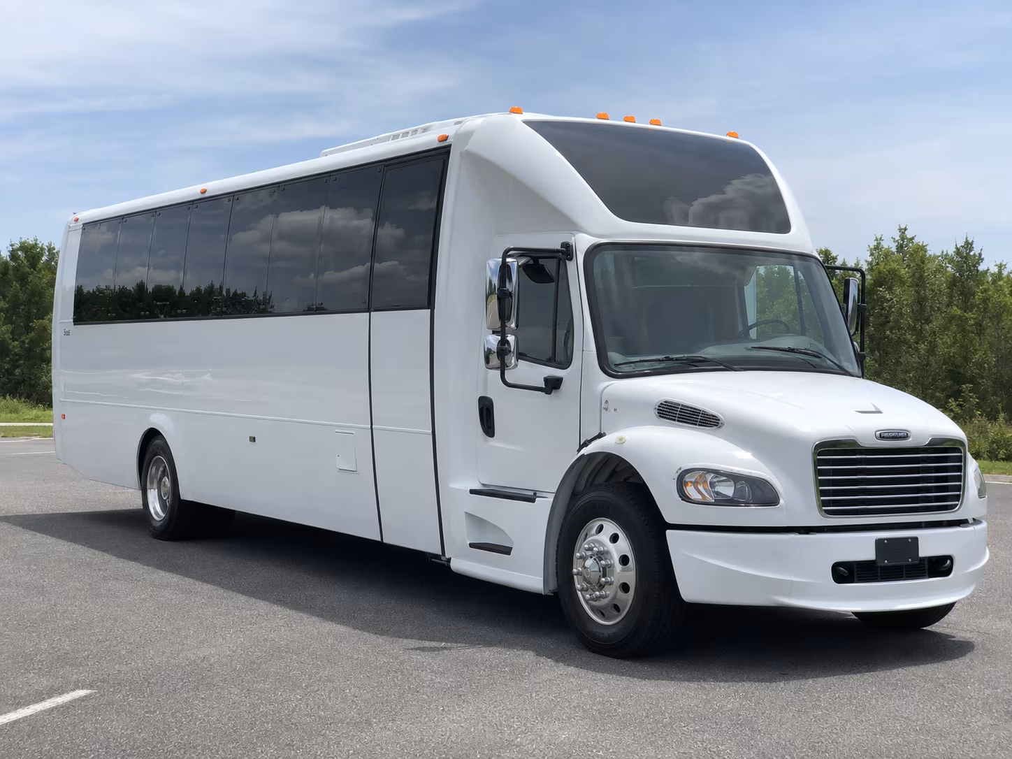 Dayton Prom & Homecoming Transportation party bus exterior