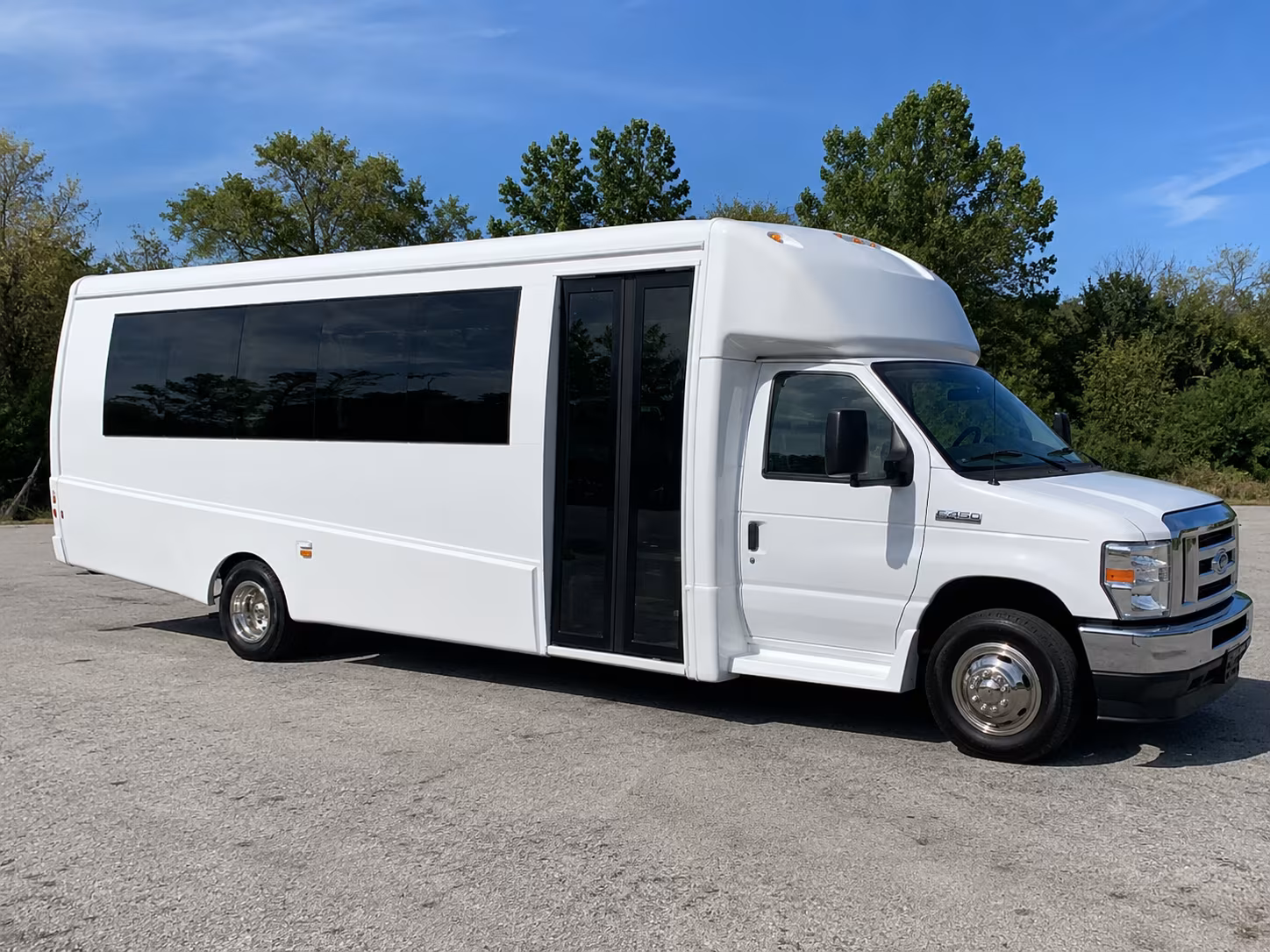 Dayton Prom & Homecoming Transportation party bus interior