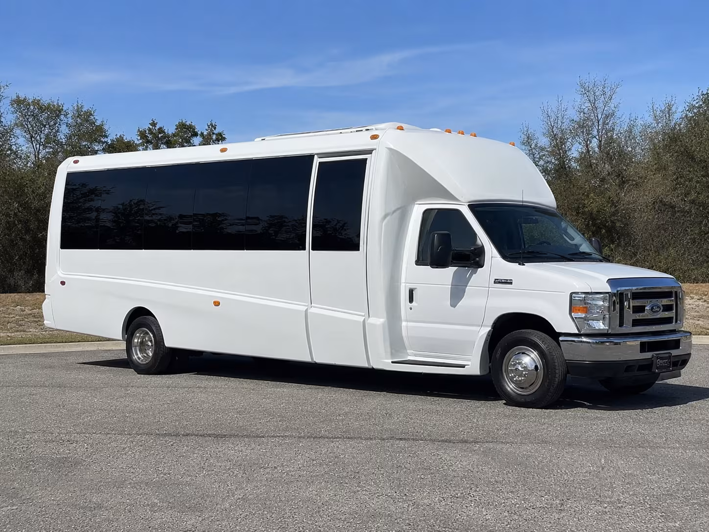 Dayton Sporting Event Transportation party bus exterior