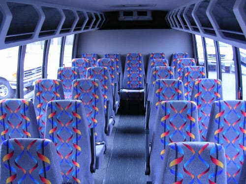 South Bend 15-35 Passenger Minibuses Interior